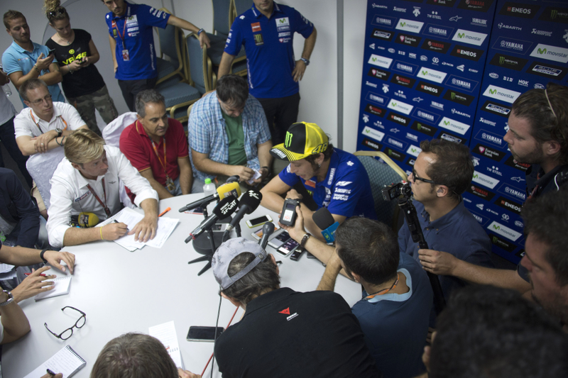 Illustration for article titled Do You Think This Weekend's MotoGP Crash Was Intentional?